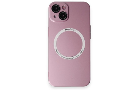 Newface iPhone 14 Kılıf Jack Magneticsafe Lens Silikon - Rose Gold