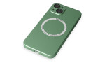 Newface iPhone 14 Kılıf Jack Magneticsafe Lens Silikon - Yeşil