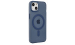 Newface iPhone 14 Kılıf Lodos Magneticsafe Mat Kapak - Mavi