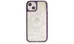 Newface iPhone 14 Kılıf Magic Magneticsafe Silikon - Derin Mor