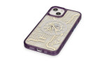 Newface iPhone 14 Kılıf Magic Magneticsafe Silikon - Derin Mor