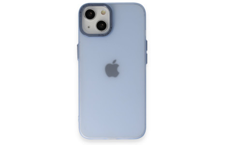 Newface iPhone 14 Kılıf Modos Metal Kapak - Mavi