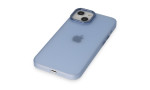 Newface iPhone 14 Kılıf Modos Metal Kapak - Mavi