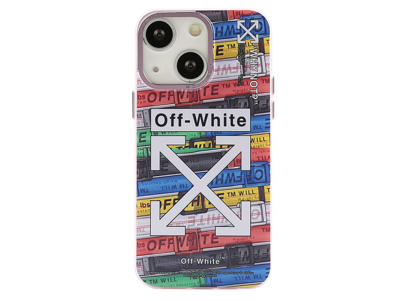 Newface iPhone 14 Kılıf Prada Desenli Kapak - Prada Mavi - 2