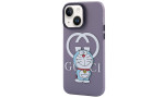 Newface iPhone 14 Kılıf Prada Desenli Kapak - Prada Mor - 3
