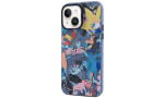 Newface iPhone 14 Kılıf Prada Desenli Kapak - Prada Pembe - 1