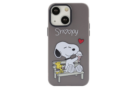 Newface iPhone 14 Kılıf Prada Desenli Kapak - Prada Siyah - 2