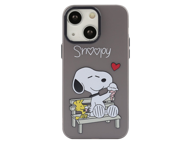 Newface iPhone 14 Kılıf Prada Desenli Kapak - Prada Siyah - 2