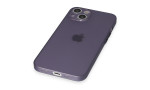 Newface iPhone 14 Kılıf Puma Silikon - Koyu Mor