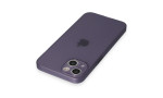 Newface iPhone 14 Kılıf Puma Silikon - Koyu Mor