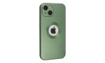 Newface iPhone 14 Kılıf Vamos Lens Silikon - Açık Yeşil