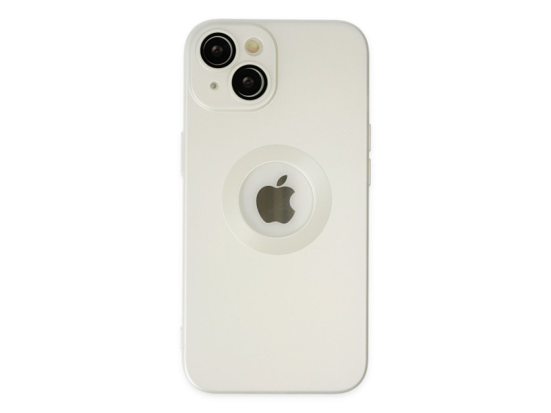 Newface iPhone 14 Kılıf Vamos Lens Silikon - Beyaz