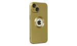 Newface iPhone 14 Kılıf Vamos Lens Silikon - Gold