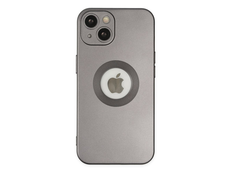 Newface iPhone 14 Kılıf Vamos Lens Silikon - Gri