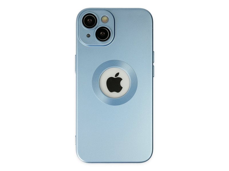 Newface iPhone 14 Kılıf Vamos Lens Silikon - Mavi