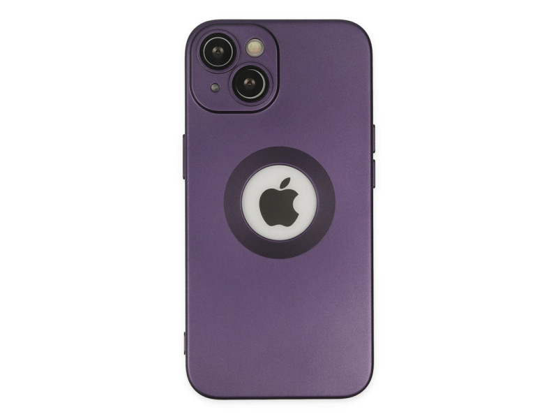 Newface iPhone 14 Kılıf Vamos Lens Silikon - Mor
