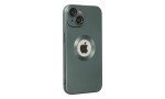 Newface iPhone 14 Kılıf Vamos Lens Silikon - Yeşil
