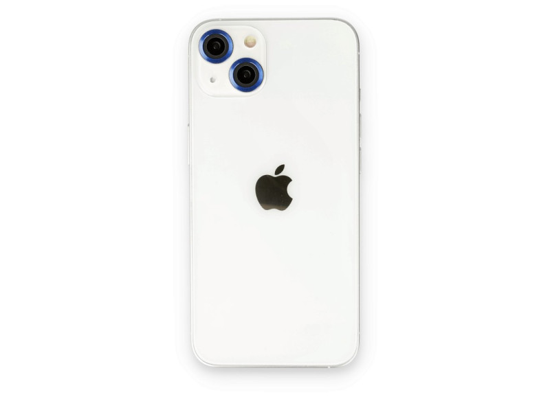 Newface iPhone 14 Metal Kamera Lens - Lacivert