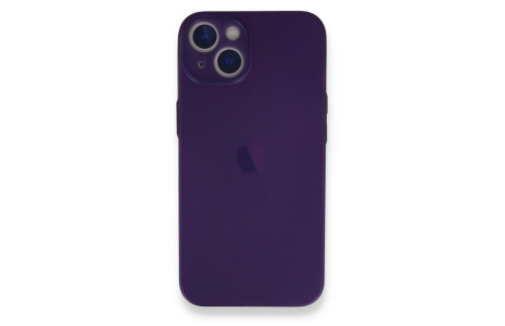 Newface iPhone 14 Plus Kılıf PP Ultra İnce Kapak - Mor