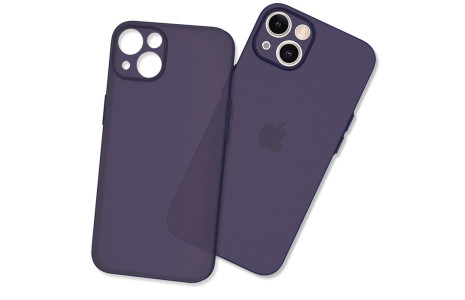 Newface iPhone 14 Plus Kılıf Puma Silikon - Koyu Mor