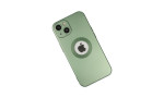 Newface iPhone 14 Plus Kılıf Vamos Lens Silikon - Açık Yeşil