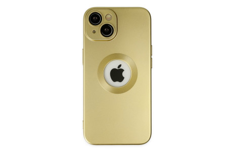 Newface iPhone 14 Plus Kılıf Vamos Lens Silikon - Gold