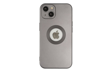 Newface iPhone 14 Plus Kılıf Vamos Lens Silikon - Gri