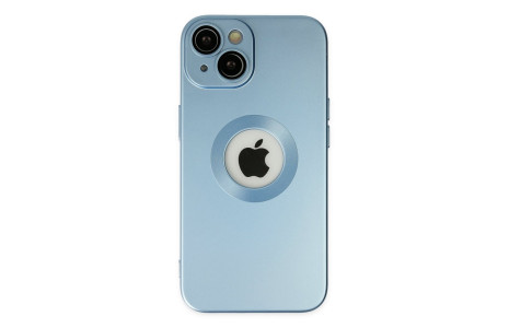 Newface iPhone 14 Plus Kılıf Vamos Lens Silikon - Mavi
