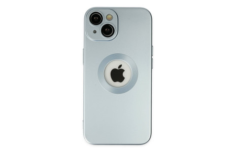 Newface iPhone 14 Plus Kılıf Vamos Lens Silikon - Sierra Blue