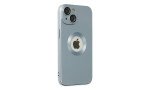 Newface iPhone 14 Plus Kılıf Vamos Lens Silikon - Sierra Blue