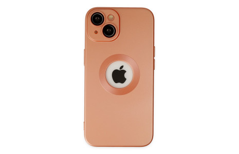 Newface iPhone 14 Plus Kılıf Vamos Lens Silikon - Turuncu