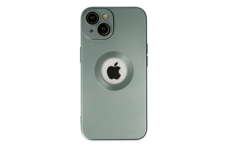 Newface iPhone 14 Plus Kılıf Vamos Lens Silikon - Yeşil
