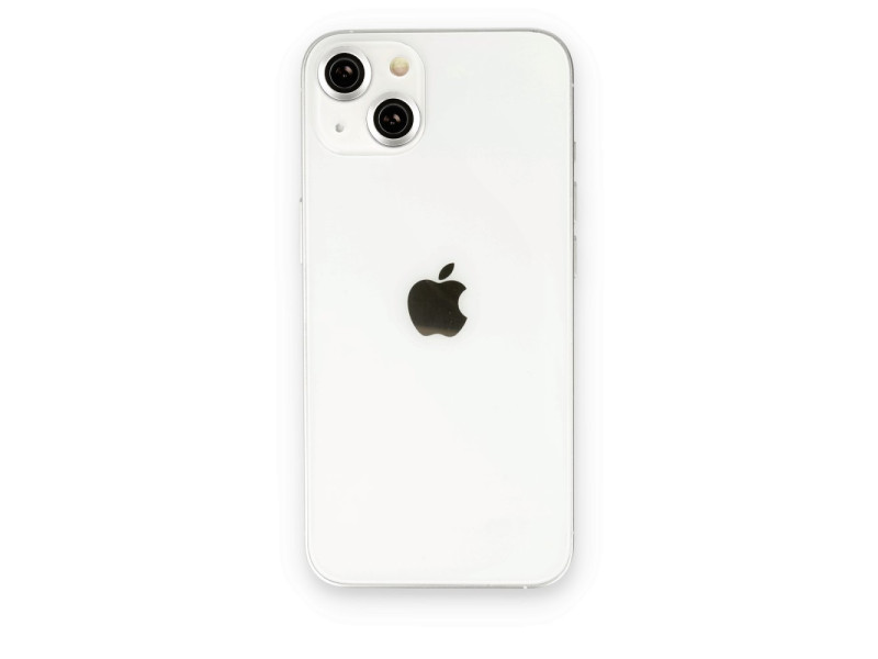 Newface iPhone 14 Plus Metal Kamera Lens - Gümüş