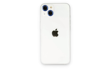 Newface iPhone 14 Plus Metal Kamera Lens - Lacivert