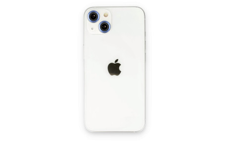 Newface iPhone 14 Plus Metal Kamera Lens - Mavi