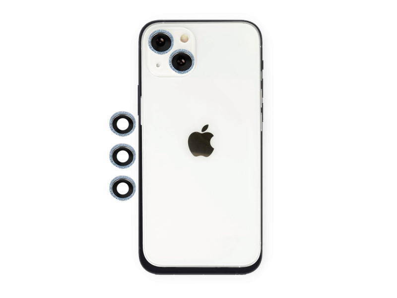 Newface iPhone 14 Plus Shine Kamera Lens - Sierra Blue