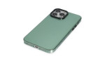 Newface iPhone 14 Pro Kılıf Anka PC Sert Metal Kapak - Yeşil