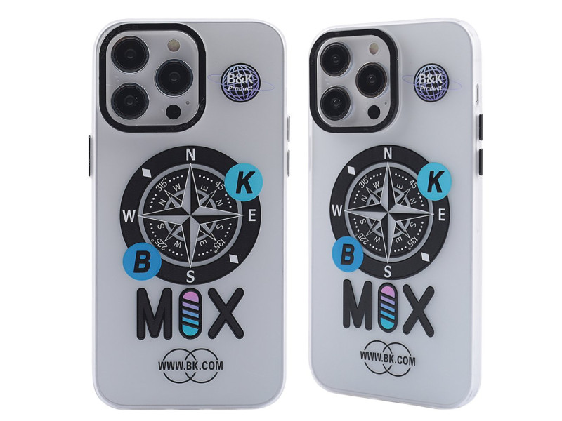 Newface iPhone 14 Pro Kılıf Apollo Magneticsafe Desenli Kapak - Apollo Şeffaf - 3