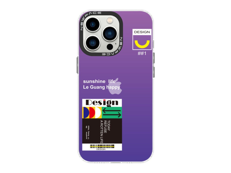 Newface iPhone 14 Pro Kılıf Estoril Desenli Kapak - Estoril - 4