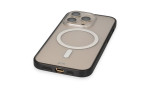 Newface iPhone 14 Pro Kılıf Grand Magneticsafe Kapak - Siyah