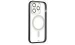 Newface iPhone 14 Pro Kılıf Grand Magneticsafe Kapak - Siyah