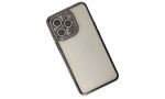 Newface iPhone 14 Pro Kılıf Joke Taşlı Silikon - Siyah