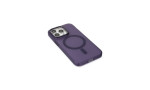 Newface iPhone 14 Pro Kılıf Lodos Magneticsafe Mat Kapak - Mor