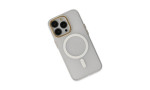 Newface iPhone 14 Pro Kılıf Lodos Magneticsafe Mat Kapak - Şeffaf