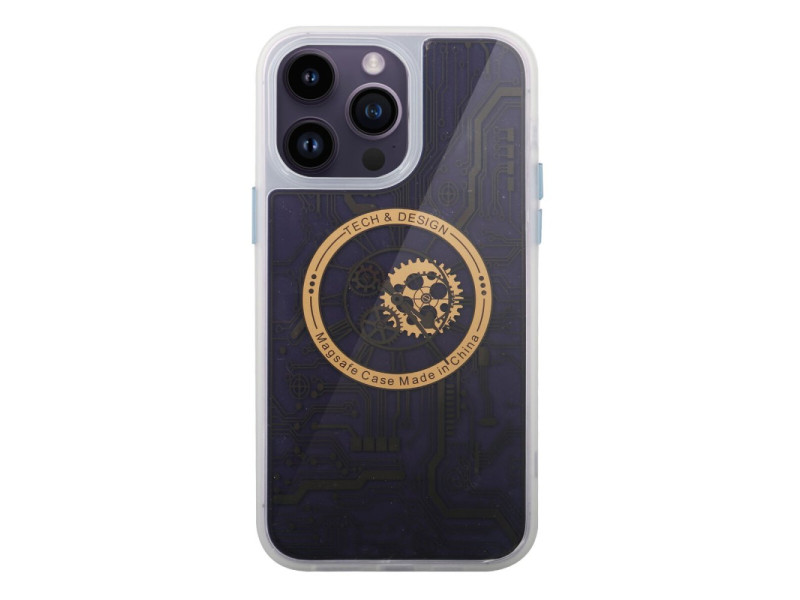 Newface iPhone 14 Pro Kılıf Magic Magneticsafe Silikon - Şeffaf
