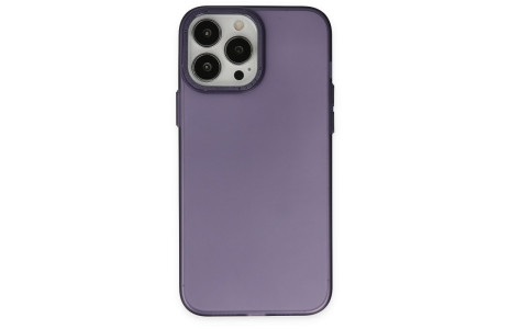 Newface iPhone 14 Pro Kılıf Modos Metal Kapak - Mor