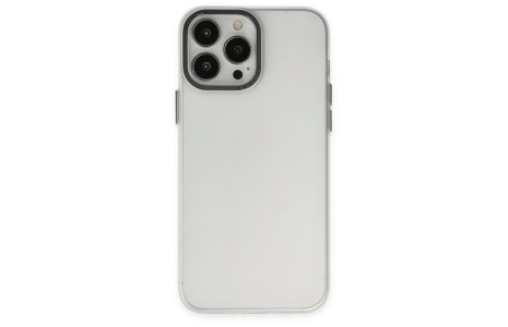 Newface iPhone 14 Pro Kılıf Modos Metal Kapak - Şeffaf