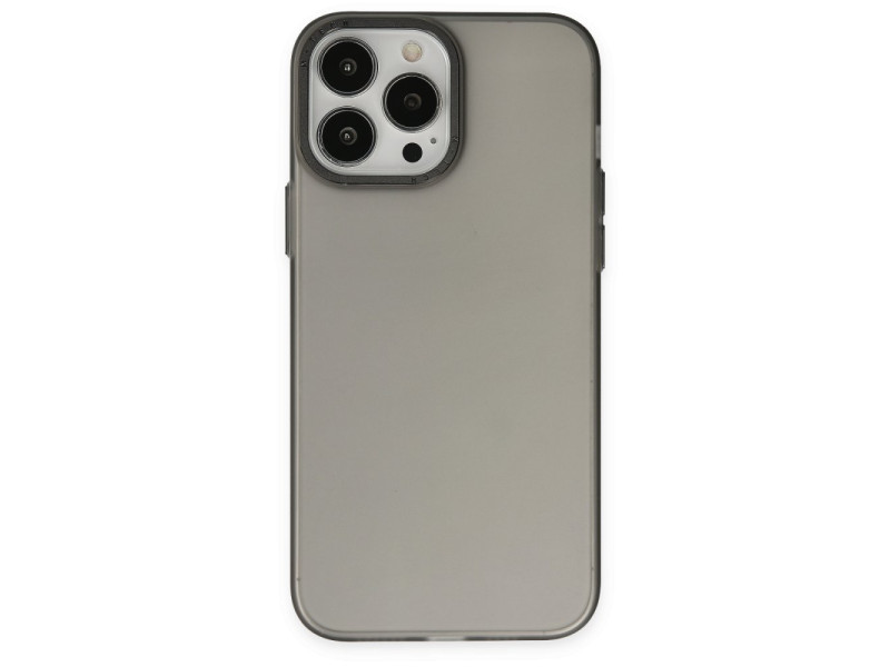 Newface iPhone 14 Pro Kılıf Modos Metal Kapak - Siyah