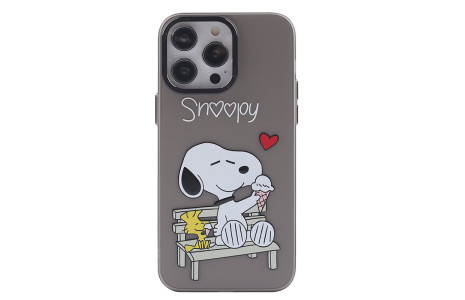 Newface iPhone 14 Pro Kılıf Prada Desenli Kapak - Prada Siyah - 2