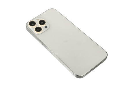 Newface iPhone 14 Pro Max Diamond Kamera Lens - Gold